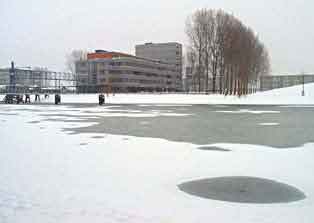 Landgoed Hagevoort, gezien vanuit Parkwijk, 5-3-2005