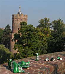 De Kruittoren in het Kronenburgerpark, Nijmegen, 27-9-2009