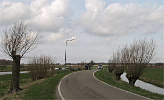 Fraai dijkweggetje, Zegveld 27-3-2010