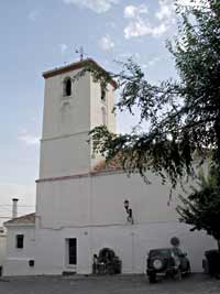 Kerk, Capileira 22-8-2008