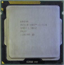 Intel Core i3-2120 SR05Y 3,3GHz