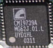 Audiochip CMI9739A op Epox 8RDA3+ V1