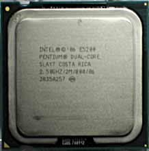Intel E5200 Dual Core 2,5GHz SLAY7