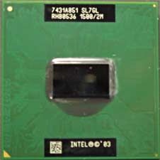 Intel Pentium M Processor 715 1,5GHz, SL7GL