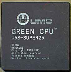 Green CPU U5S-SUPER25